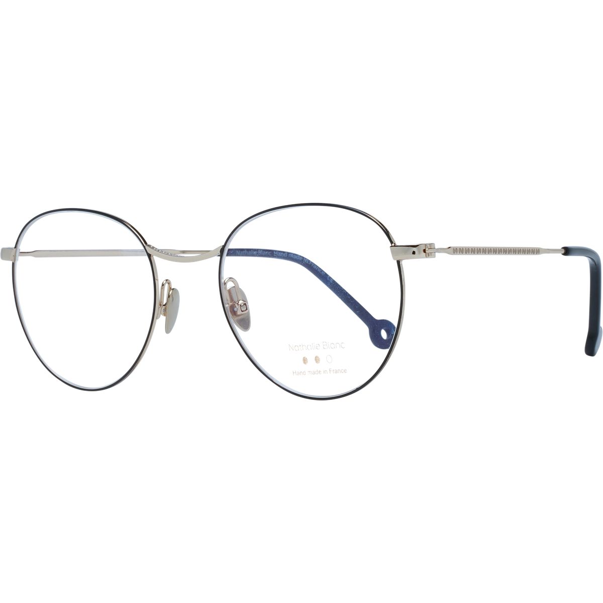 Runde Vollrandbrille aus Metall