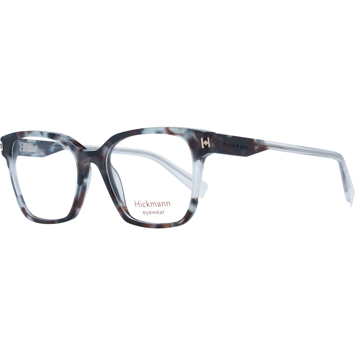 Elegante Quadratische Brille in Schildpattoptik