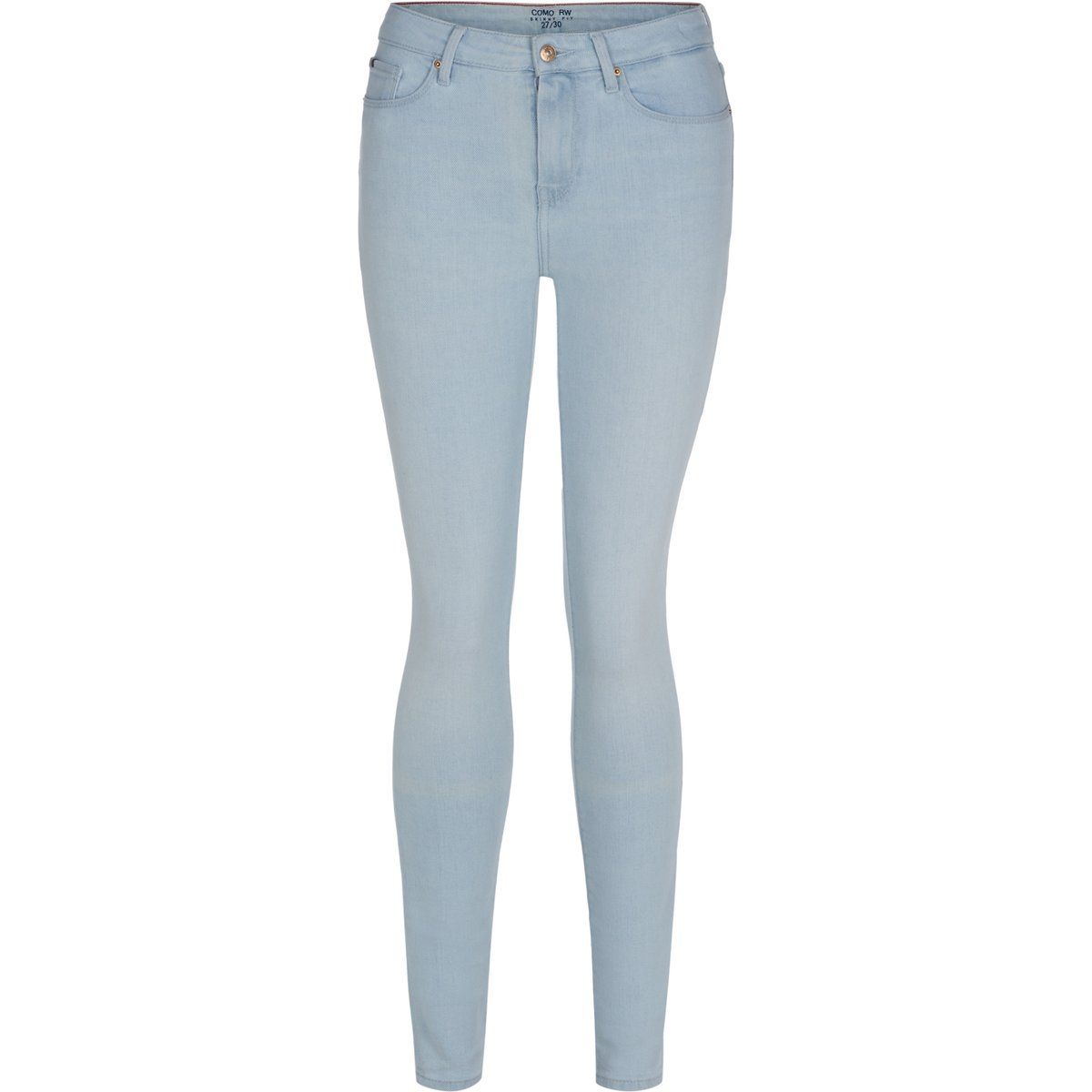 Skinny-Fit Jeans mit mittlerem Bund