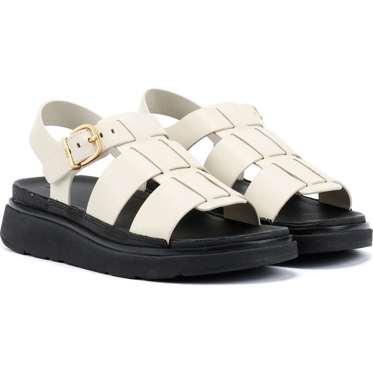 Fisherman-Sandalen mit Plateausohle