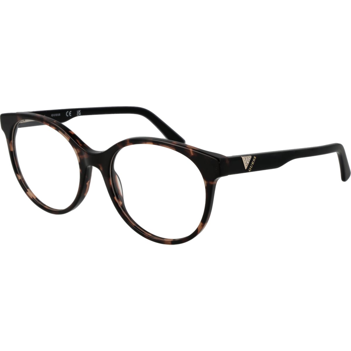 Runde Brille in Schildpatt-Optik