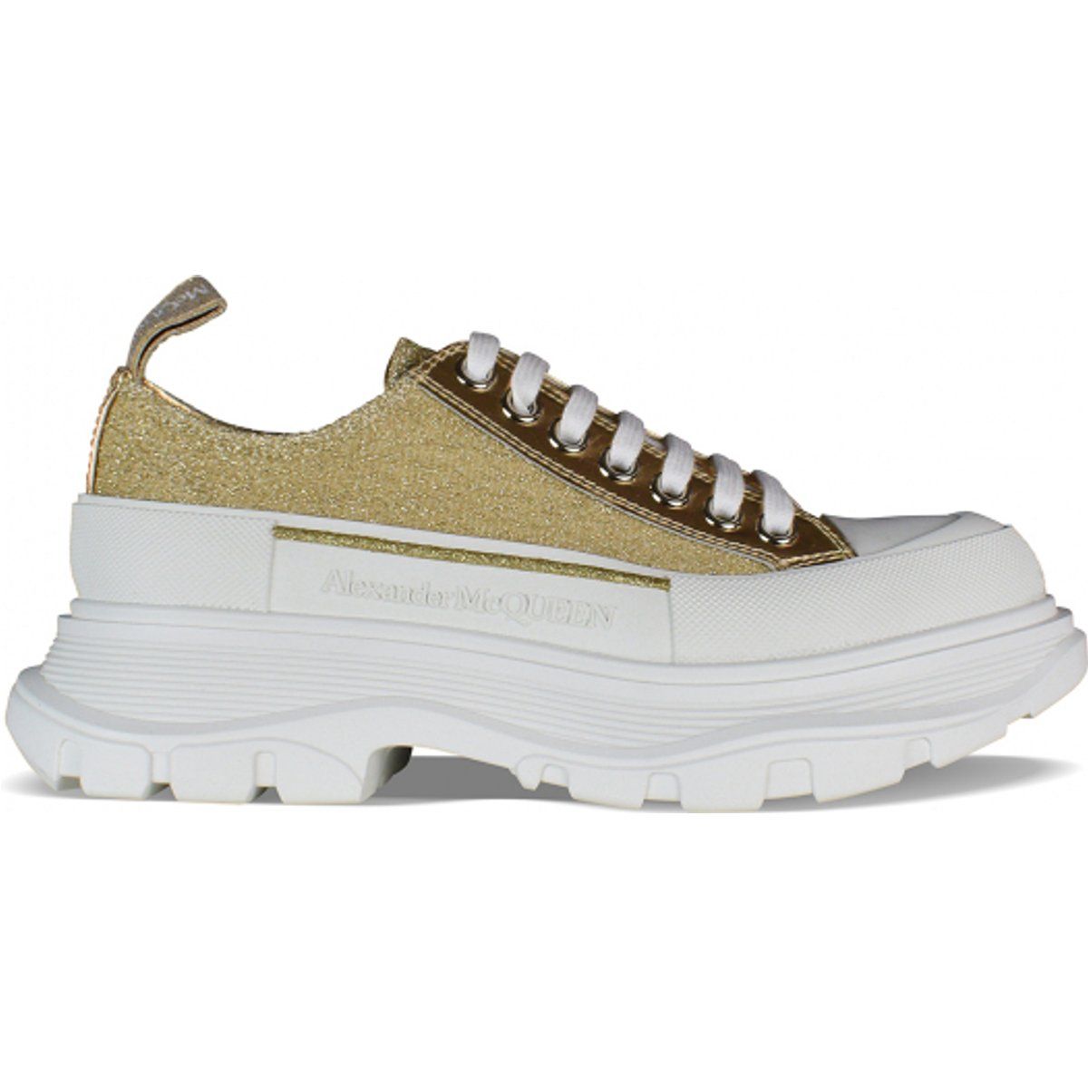 Glitzernde Tread Slick Plateau-Sneaker