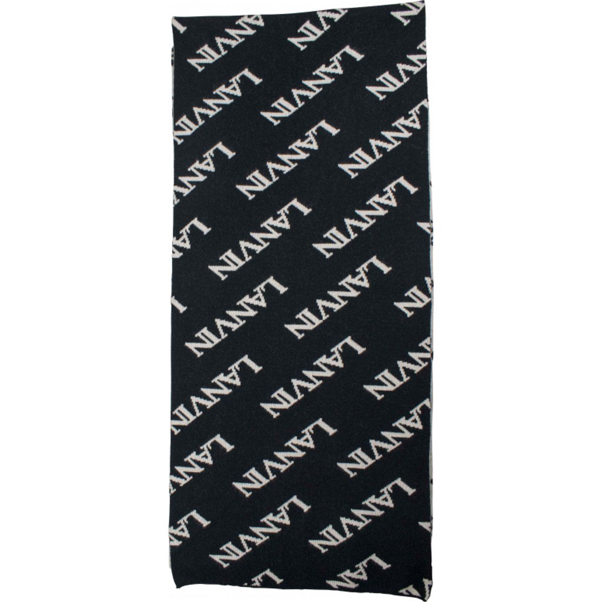 Wendbarer Kaschmirschal mit Monogramm-Print