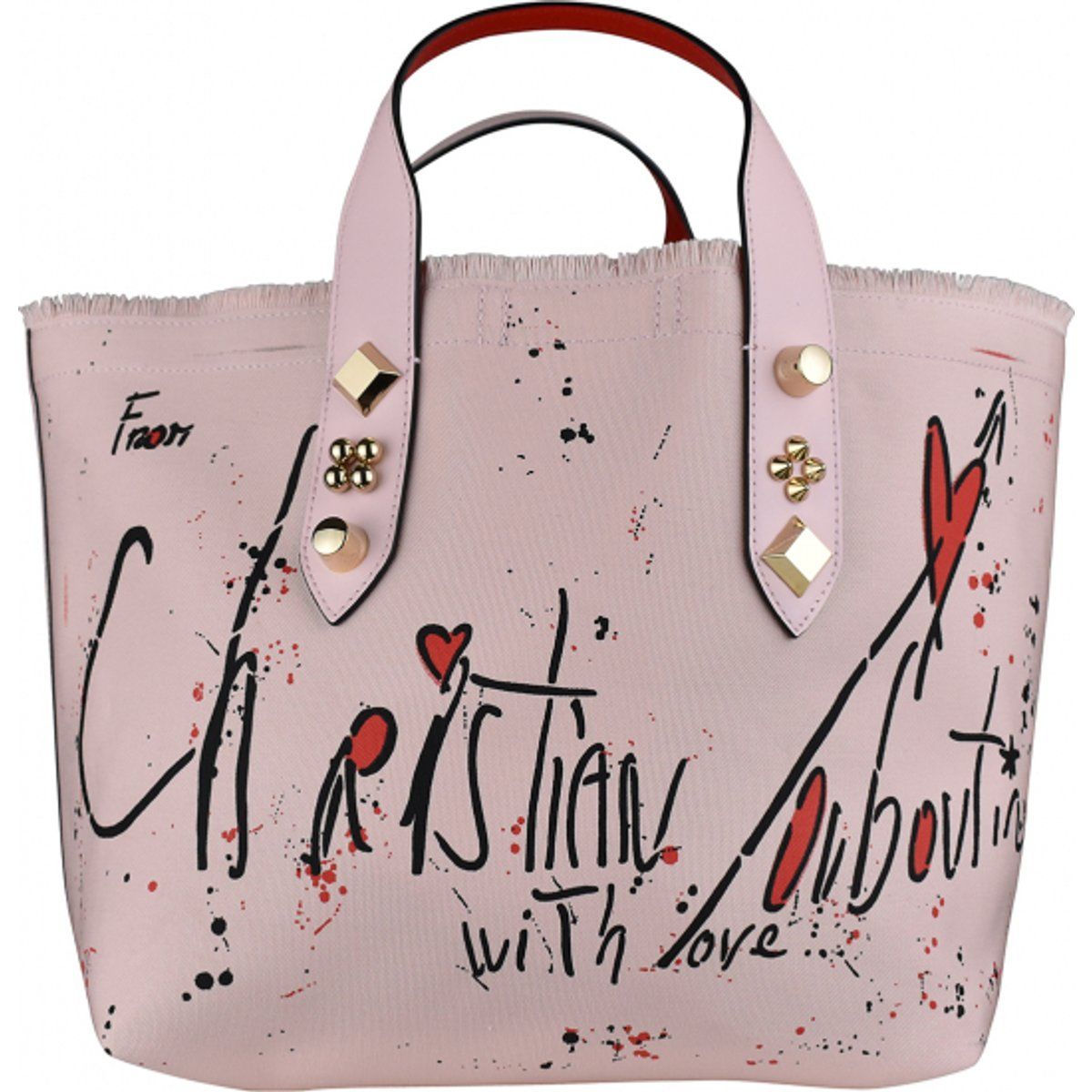 Kleine Frangibus Canvas-Tasche mit Schriftzug