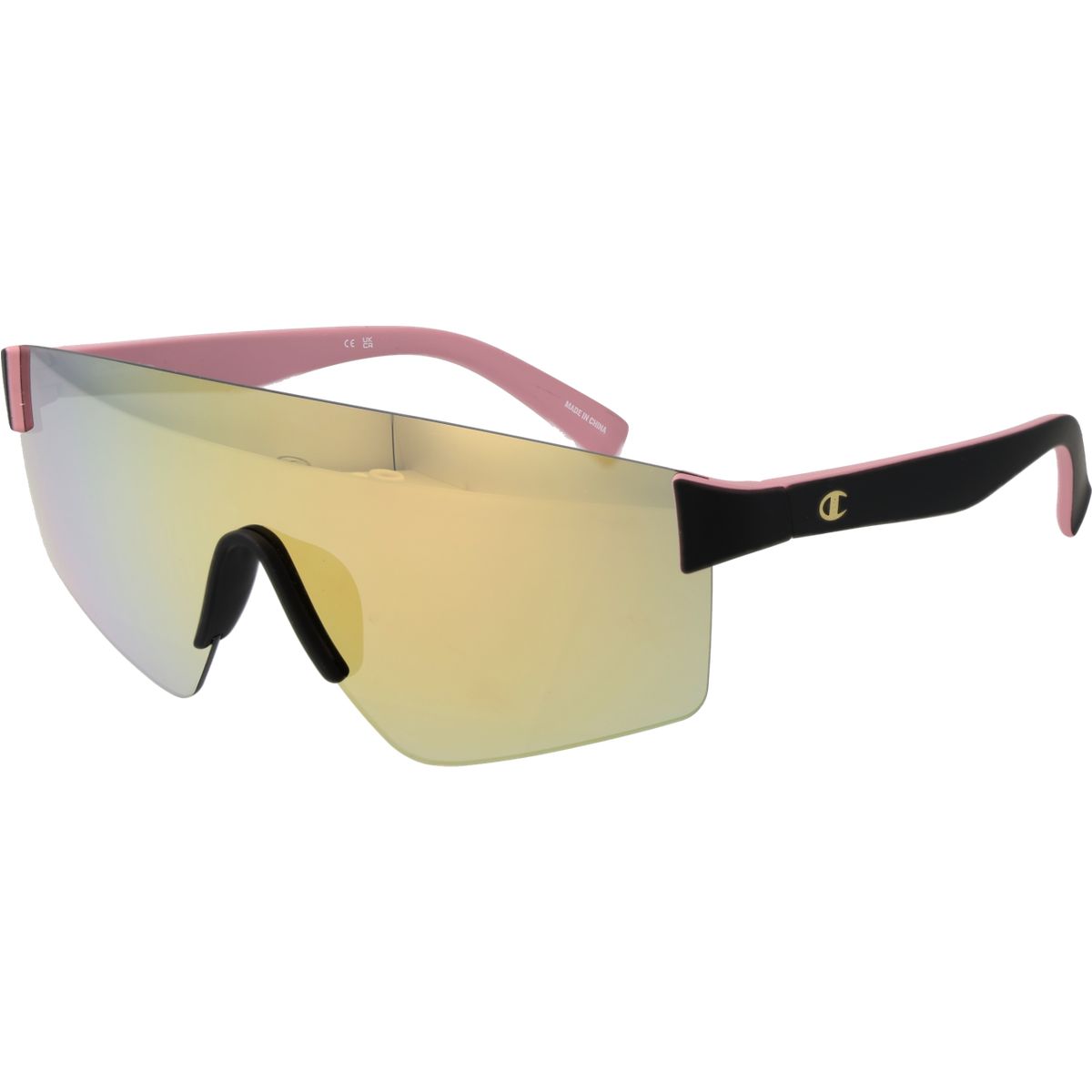 Randlose Verspiegelte Shield-Sonnenbrille