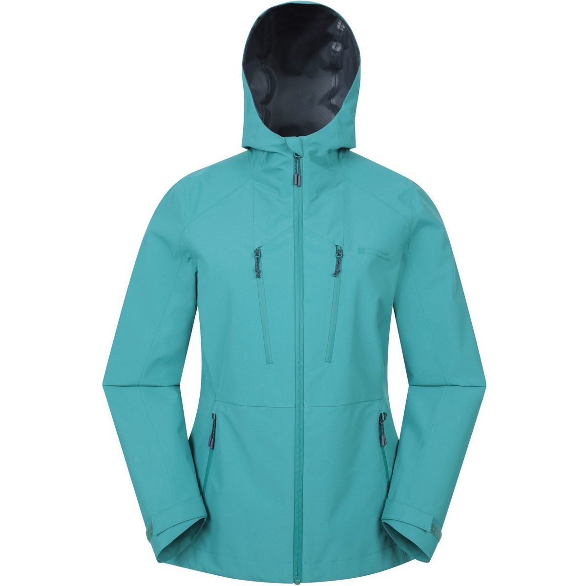 Wasserfeste Regenjacke mit Kapuze