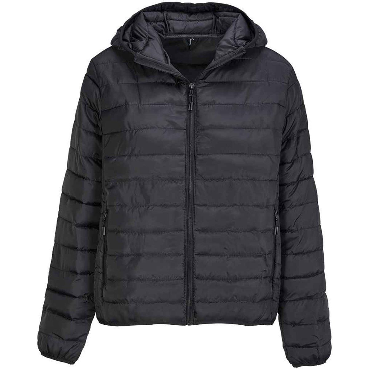 Leichte Steppjacke mit Kapuze