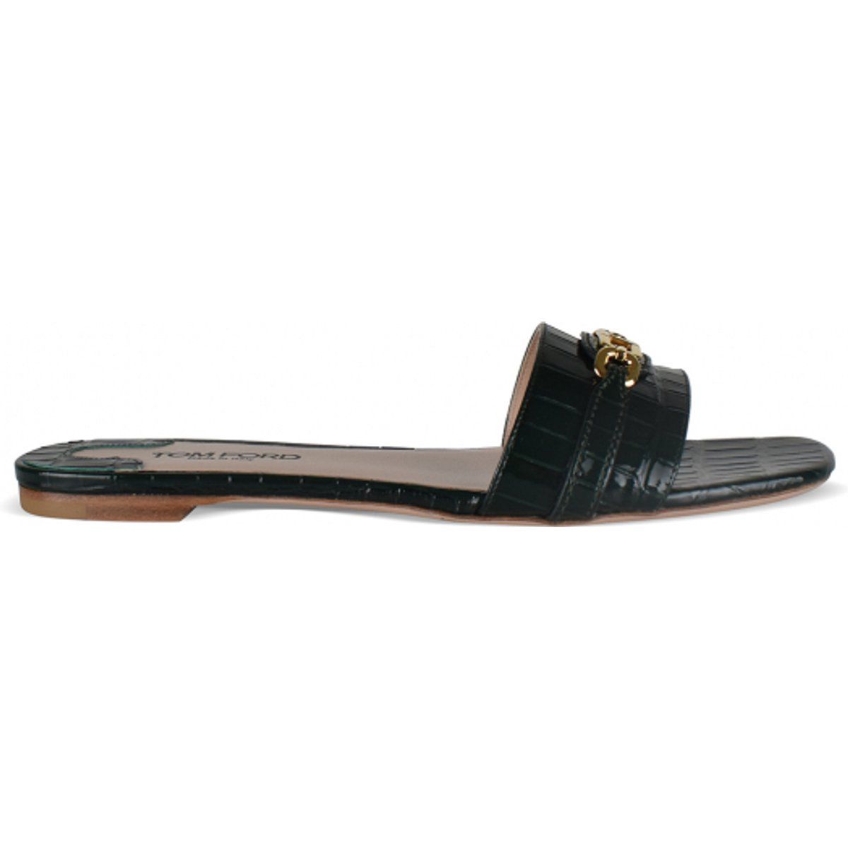 Whitney Sandalen mit Kroko-Prägung