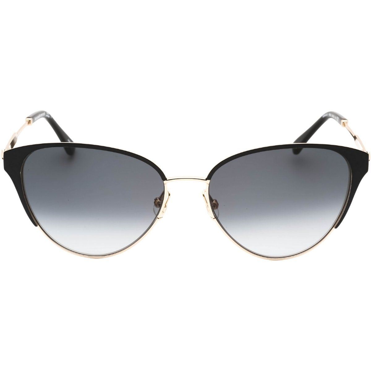 Elegante Cat-Eye-Sonnenbrille mit Metallic-Akzenten