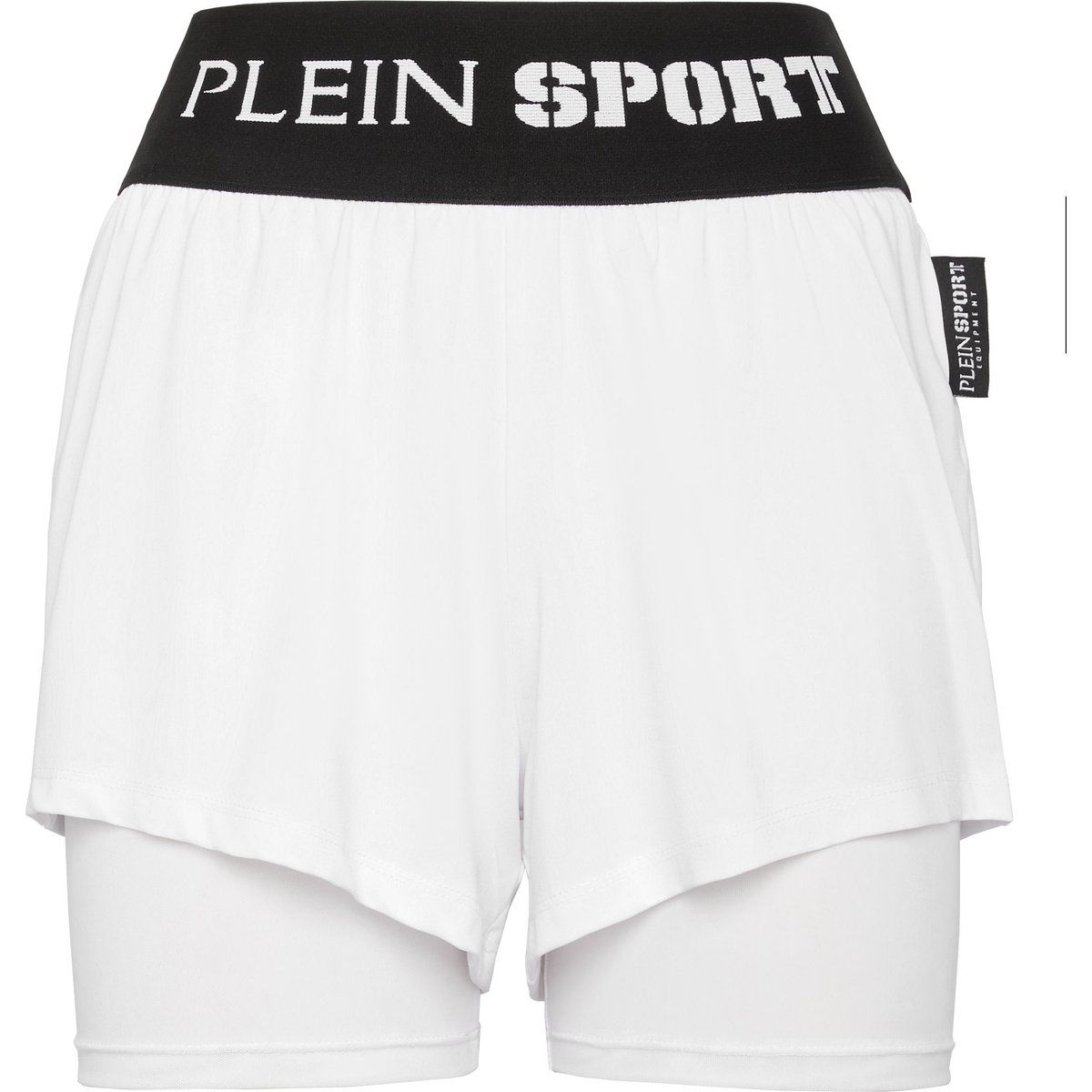 2-in-1 Doppellagige Sport-Shorts