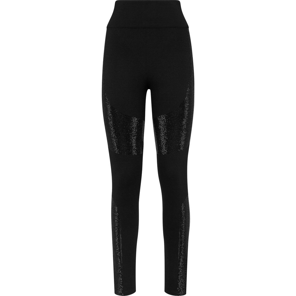 Leggings mit Strassbesatz und Hochbund