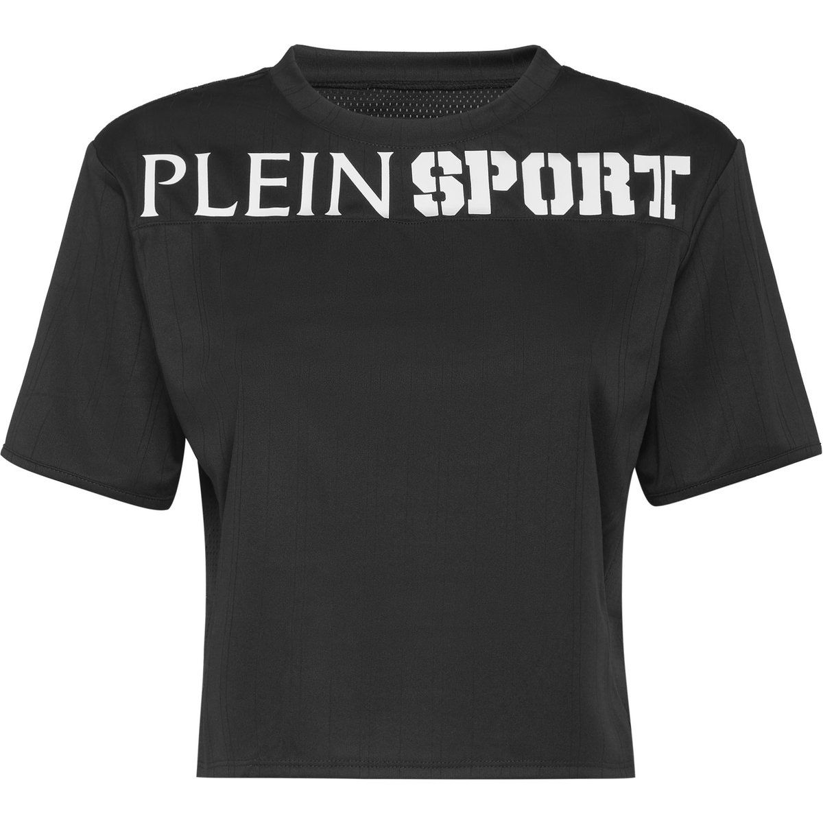 Bauchfreies Logo Performance T-Shirt