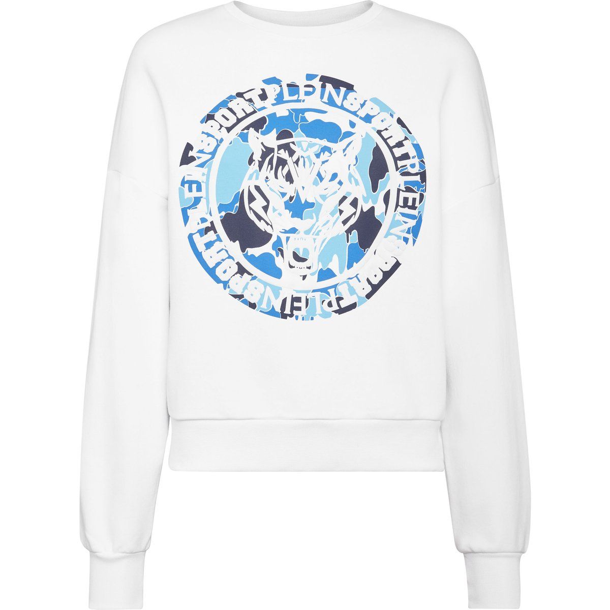 Sweatshirt mit Carbon Tiger Print