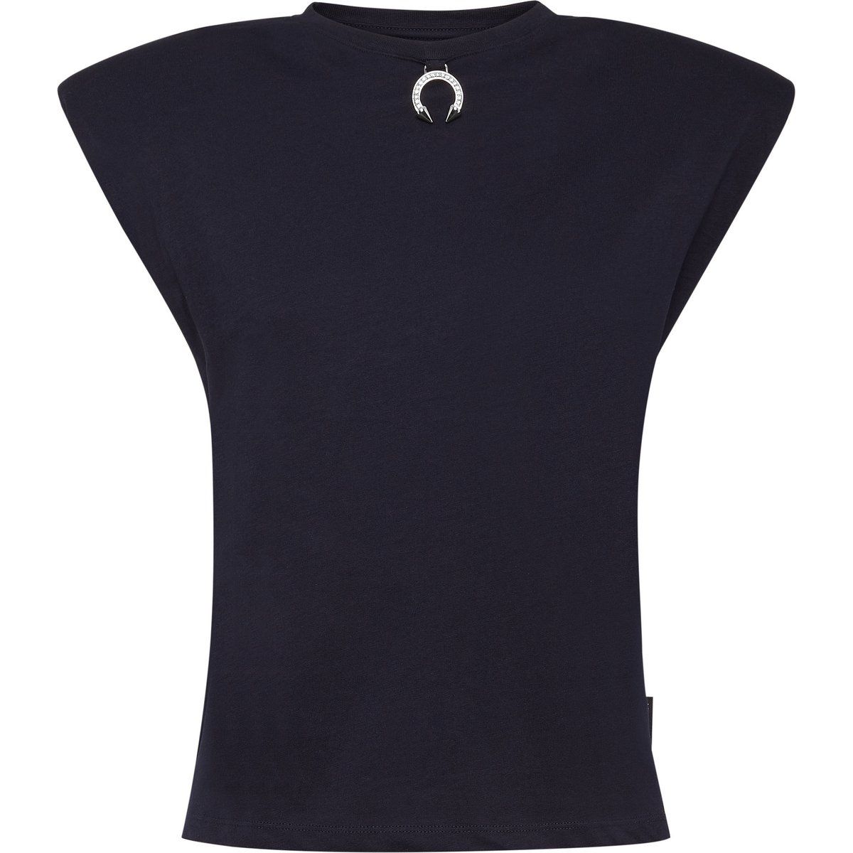Ärmelloses Muskel-Shirt mit Piercing