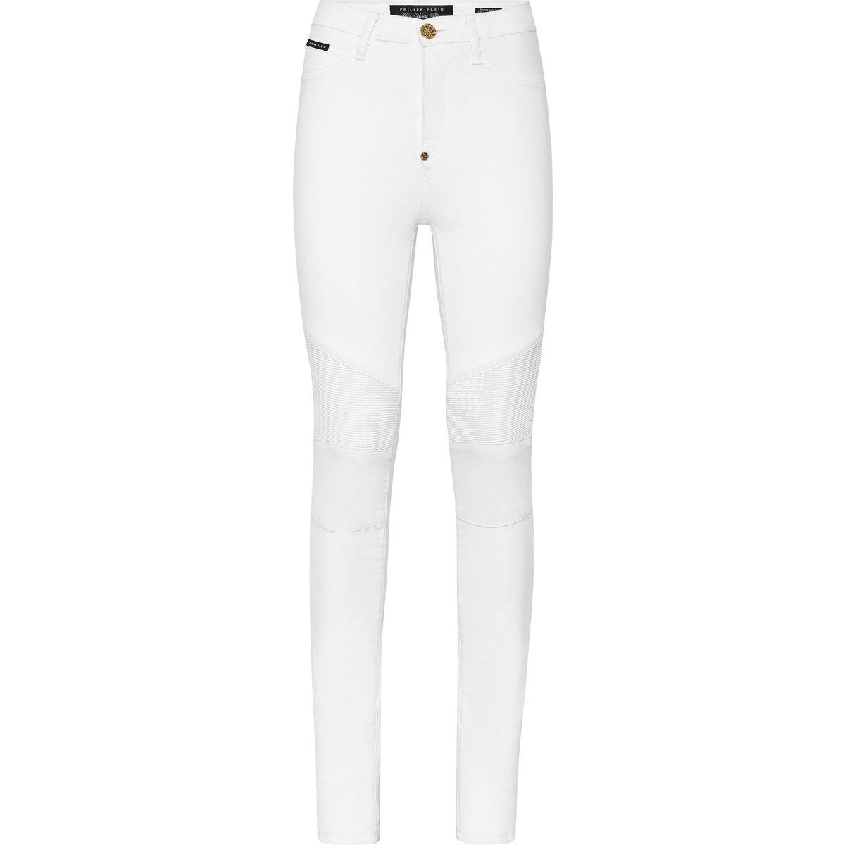 Skinny-Jeggings mit hoher Taille