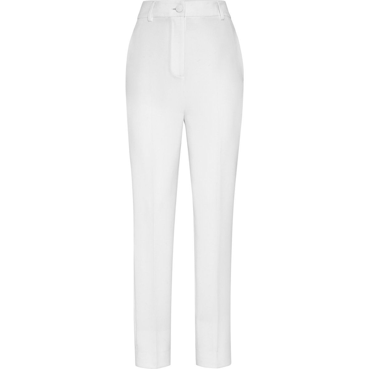 Elegante Zigarettenhose mit hohem Bund
