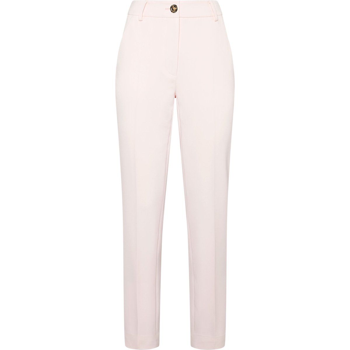 Figurbetonte High-Waist Capri-Hose
