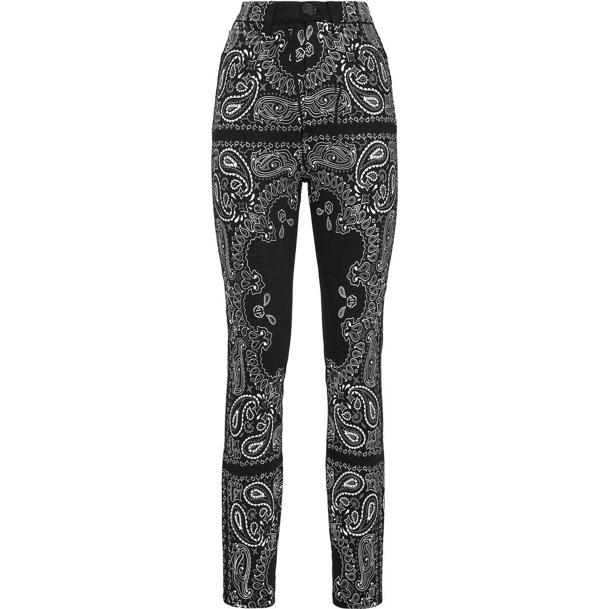 Paisley-Bandana-Print Jeggings