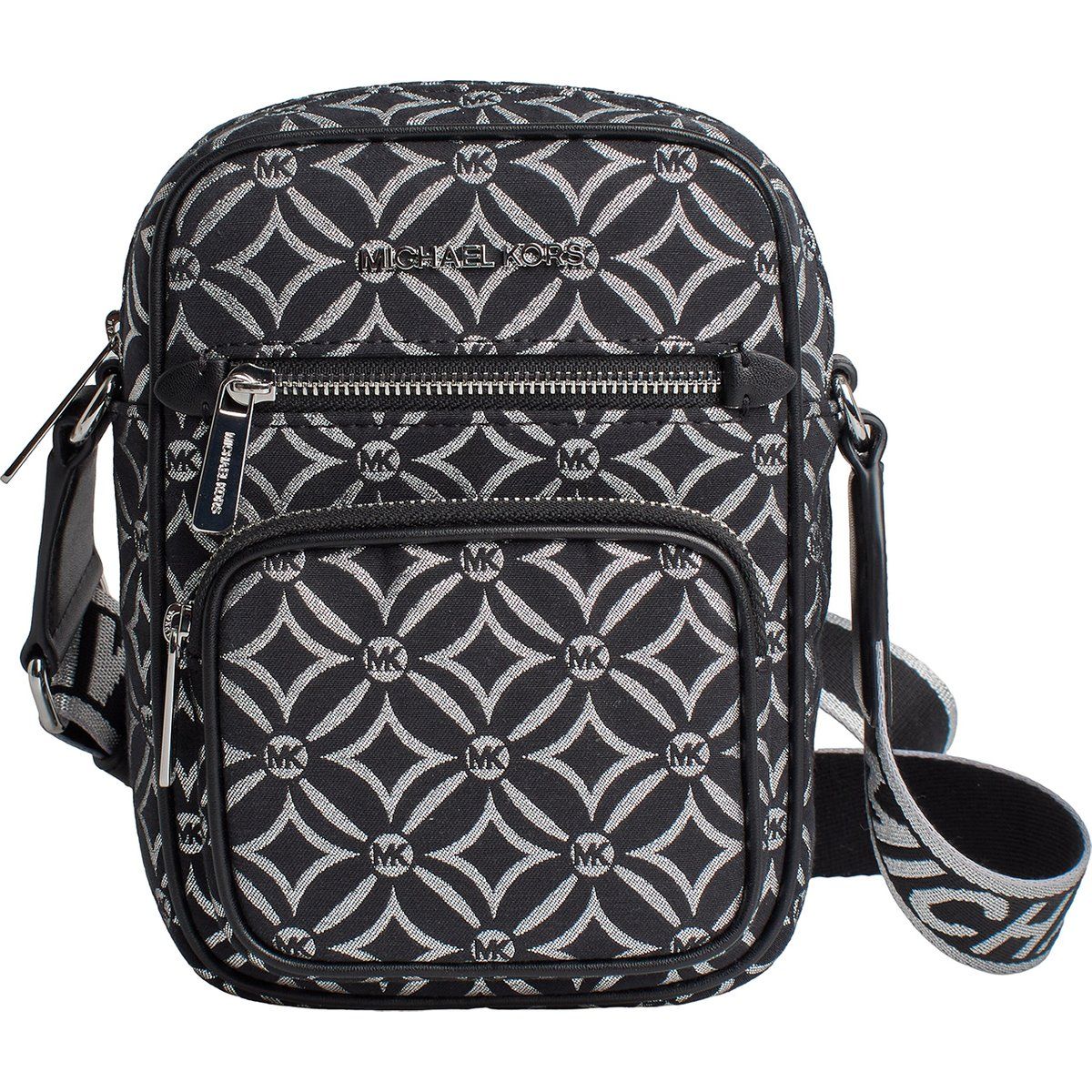 Crossbody-Tasche mit Logo-Jacquard