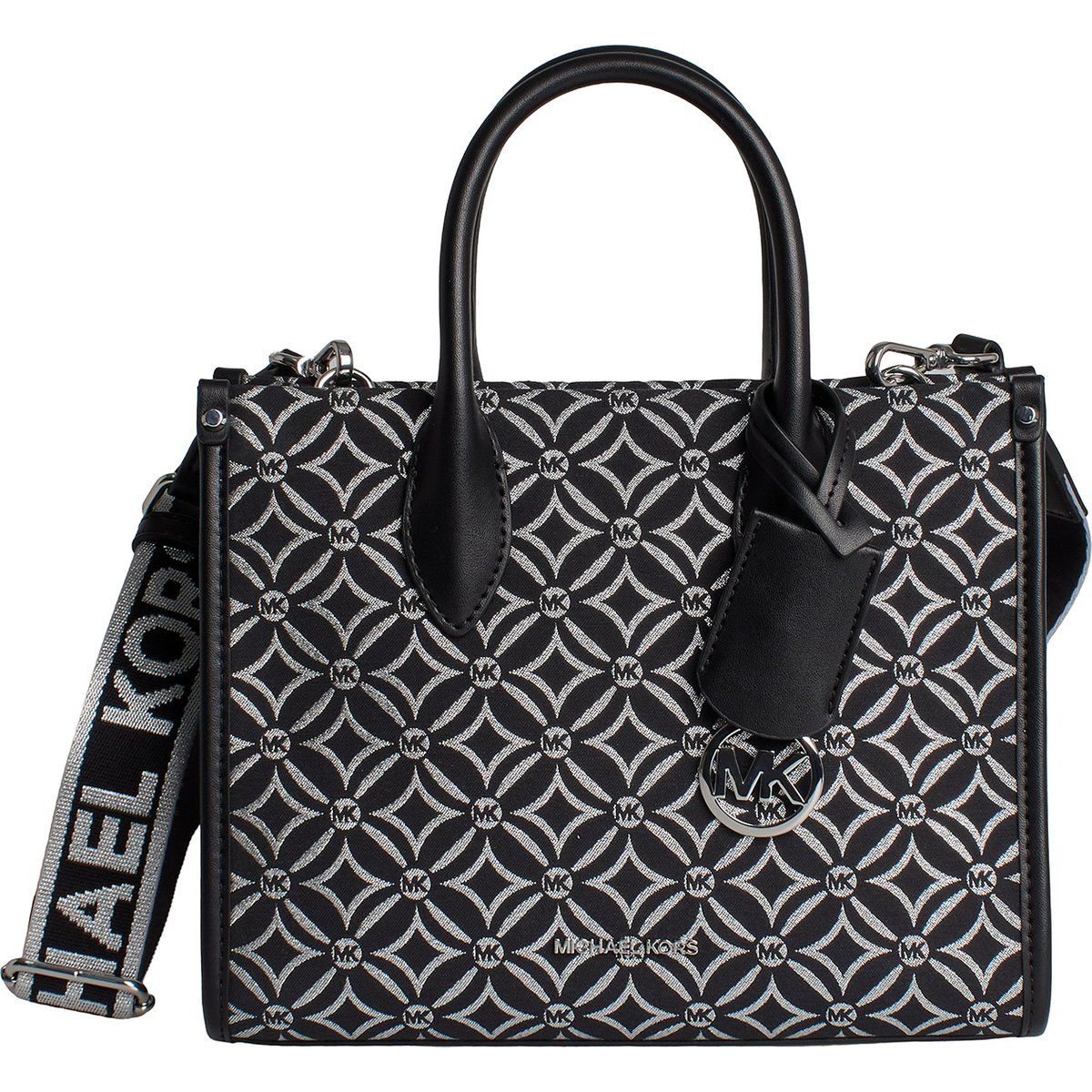 Mirella Geometrische Jacquard Umhängetasche