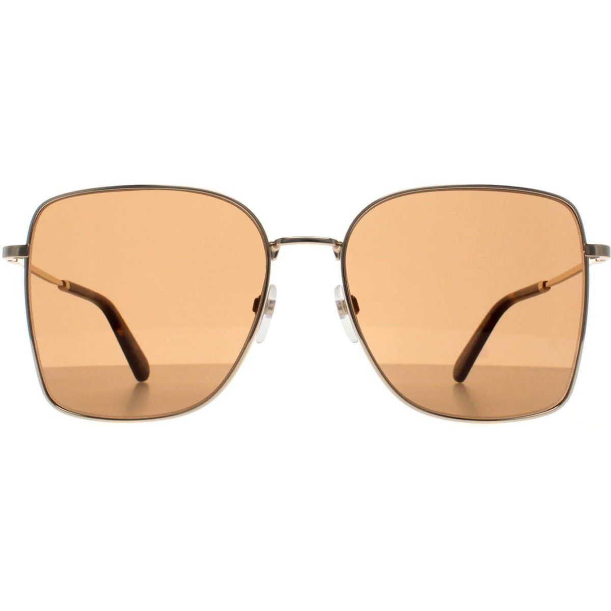 Schicke eckige Metallrahmen-Sonnenbrille