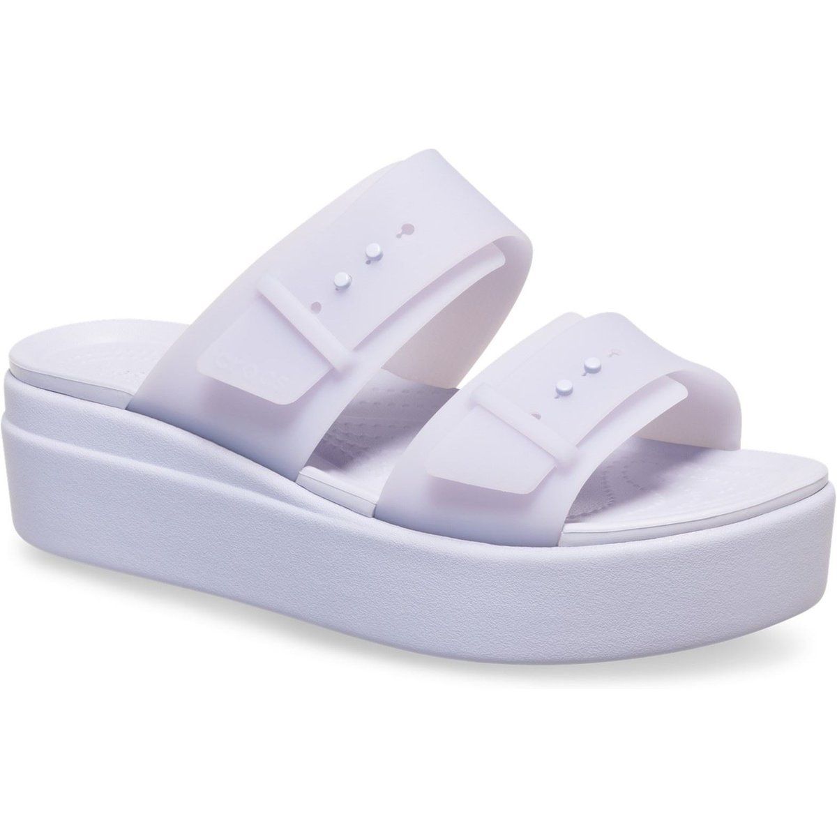 Brooklyn Buckle Sandalen mit Keilabsatz