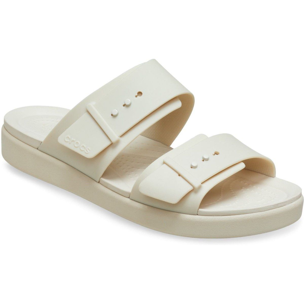 Verstellbare Keilsandalen mit Doppelriemen