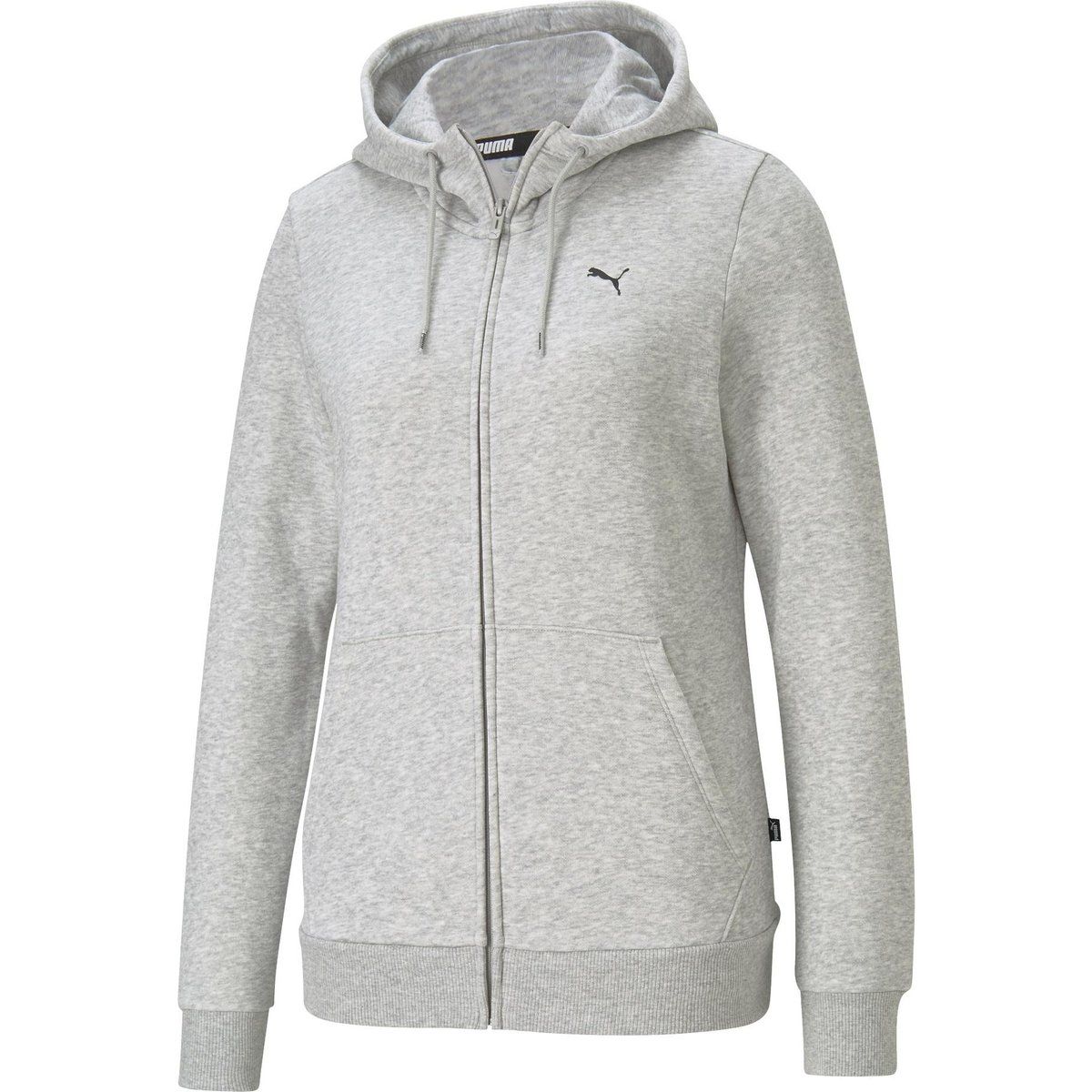 Klassische Kapuzenjacke mit Reißverschluss