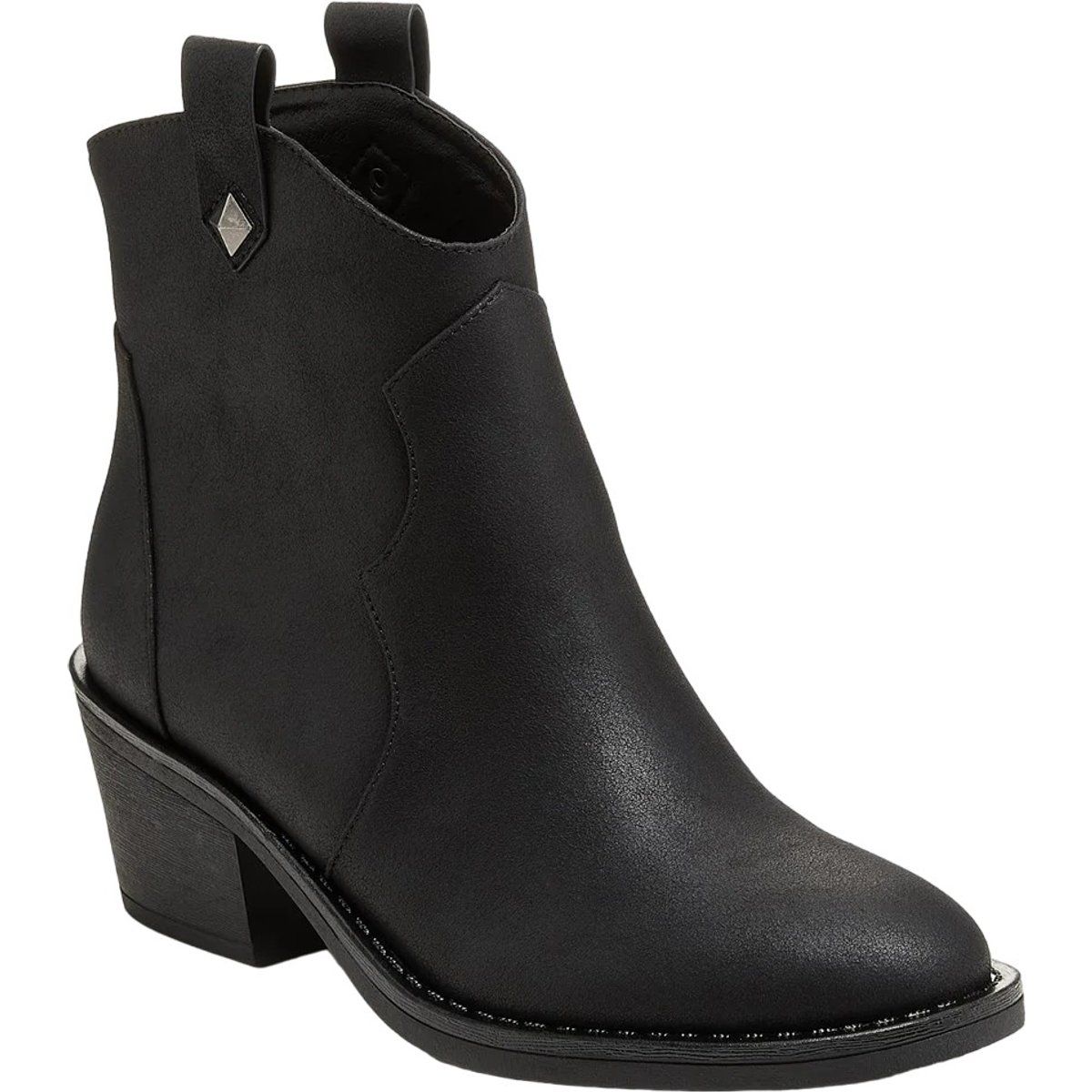 Western-Inspirierte Stiefeletten mit Nieten