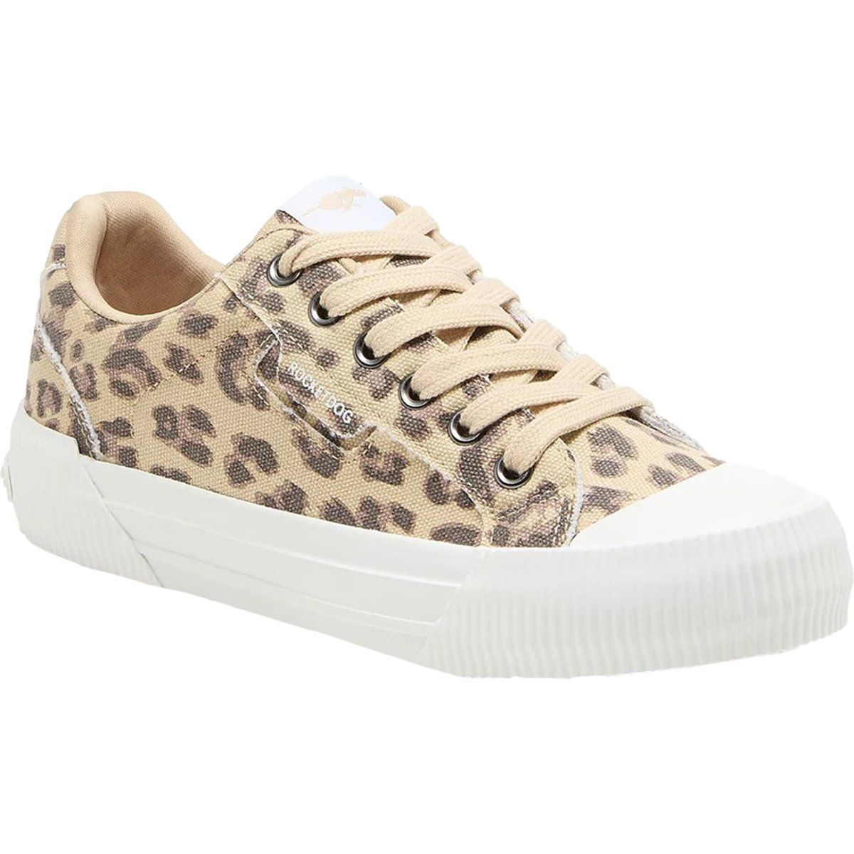 Plateau-Sneaker mit Leopardenmuster