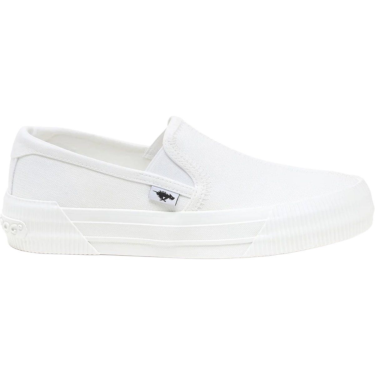 Canvas Slip-On Plateau Sneaker