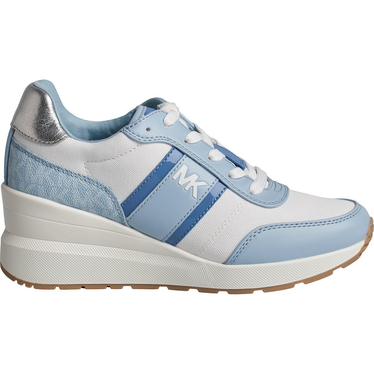 Mabel Logo-Print Wedge-Sneaker