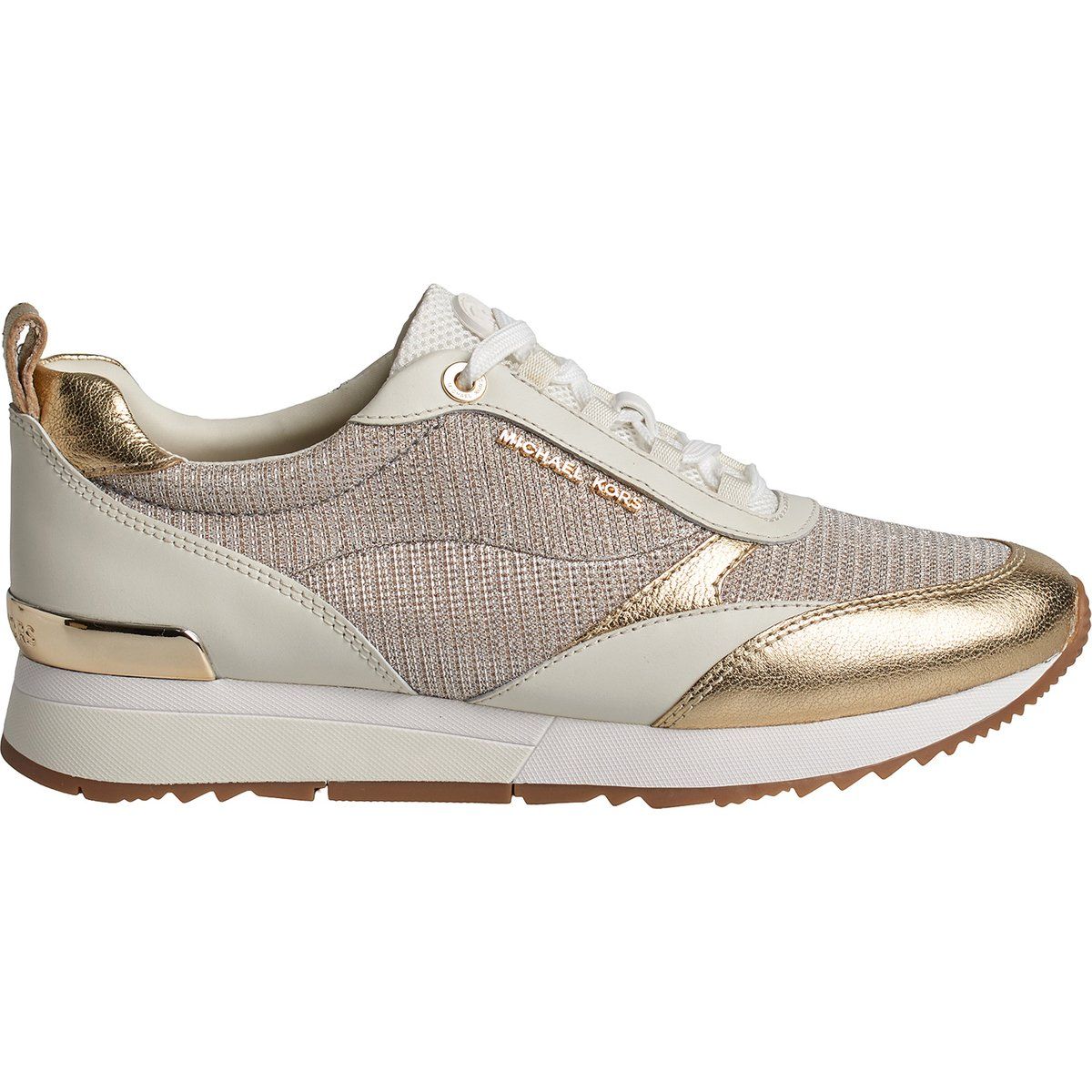 Allie Stride Sneaker mit Metallic-Mesh