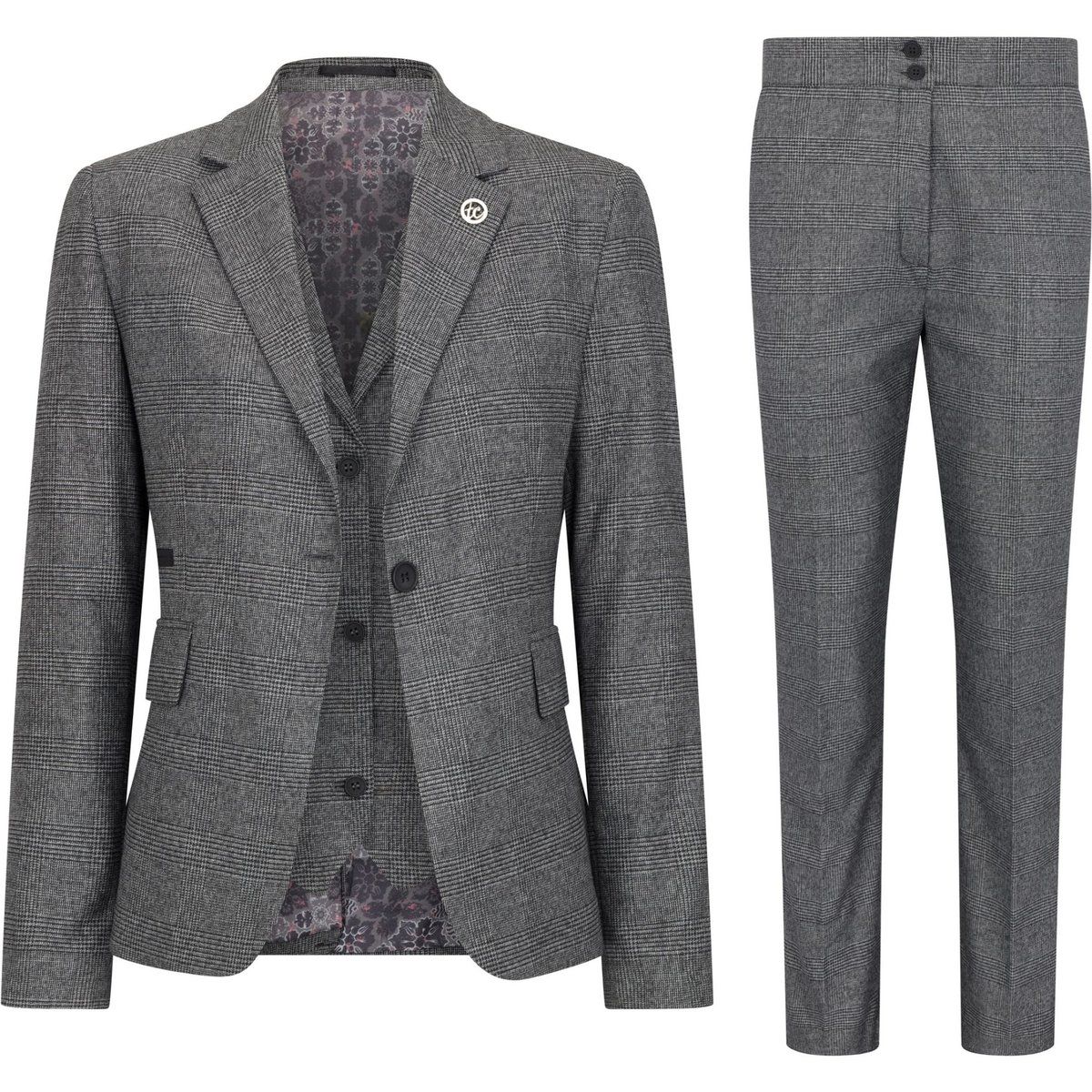 Elegantes Prince-of-Wales-Ensemble