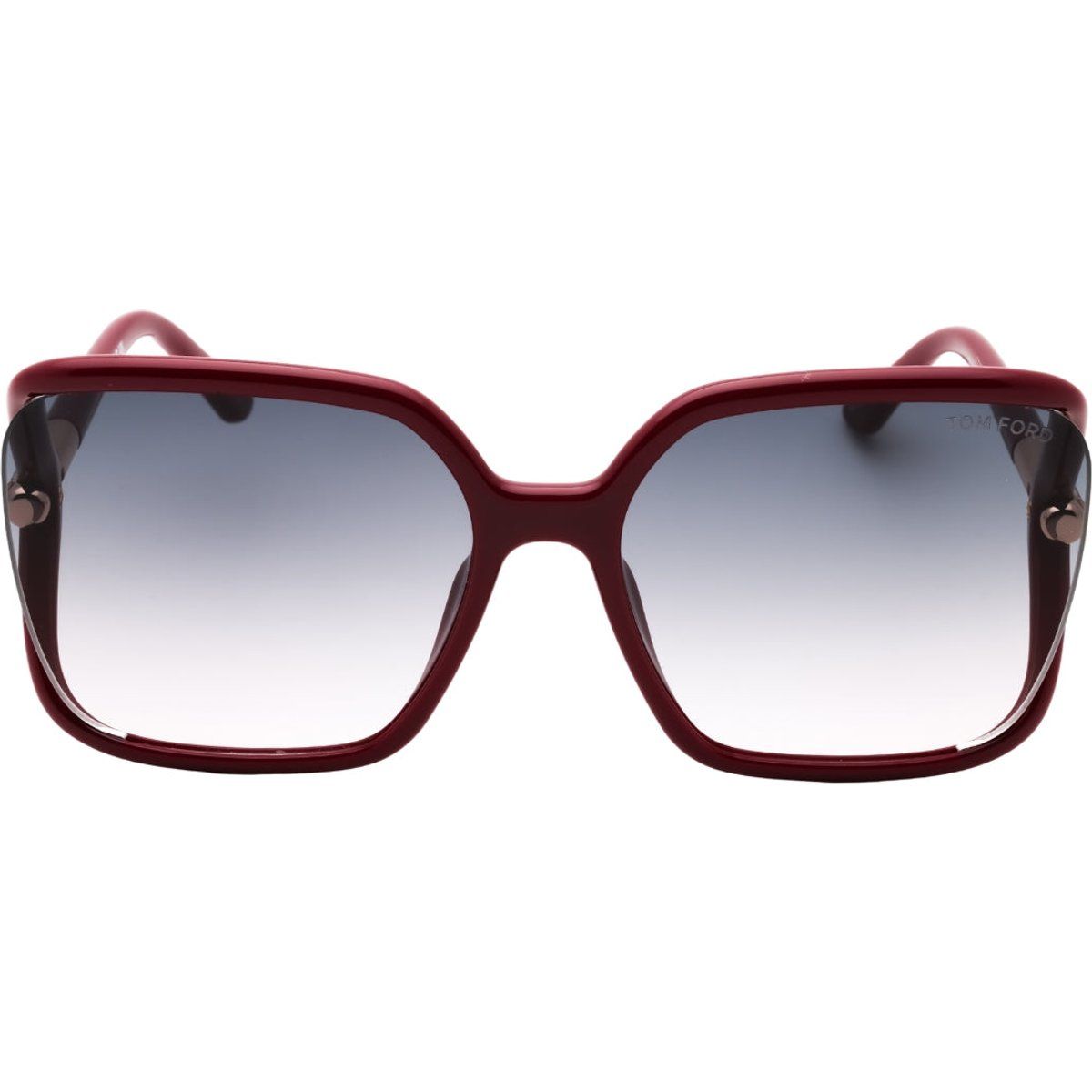 Oversize-Quadrat-Sonnenbrille mit Verlaufsgläsern