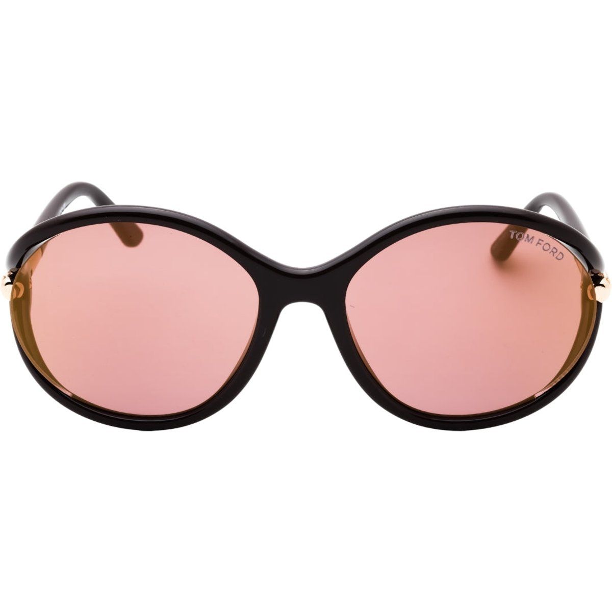 Elegante Oversize-Rundsonnenbrille