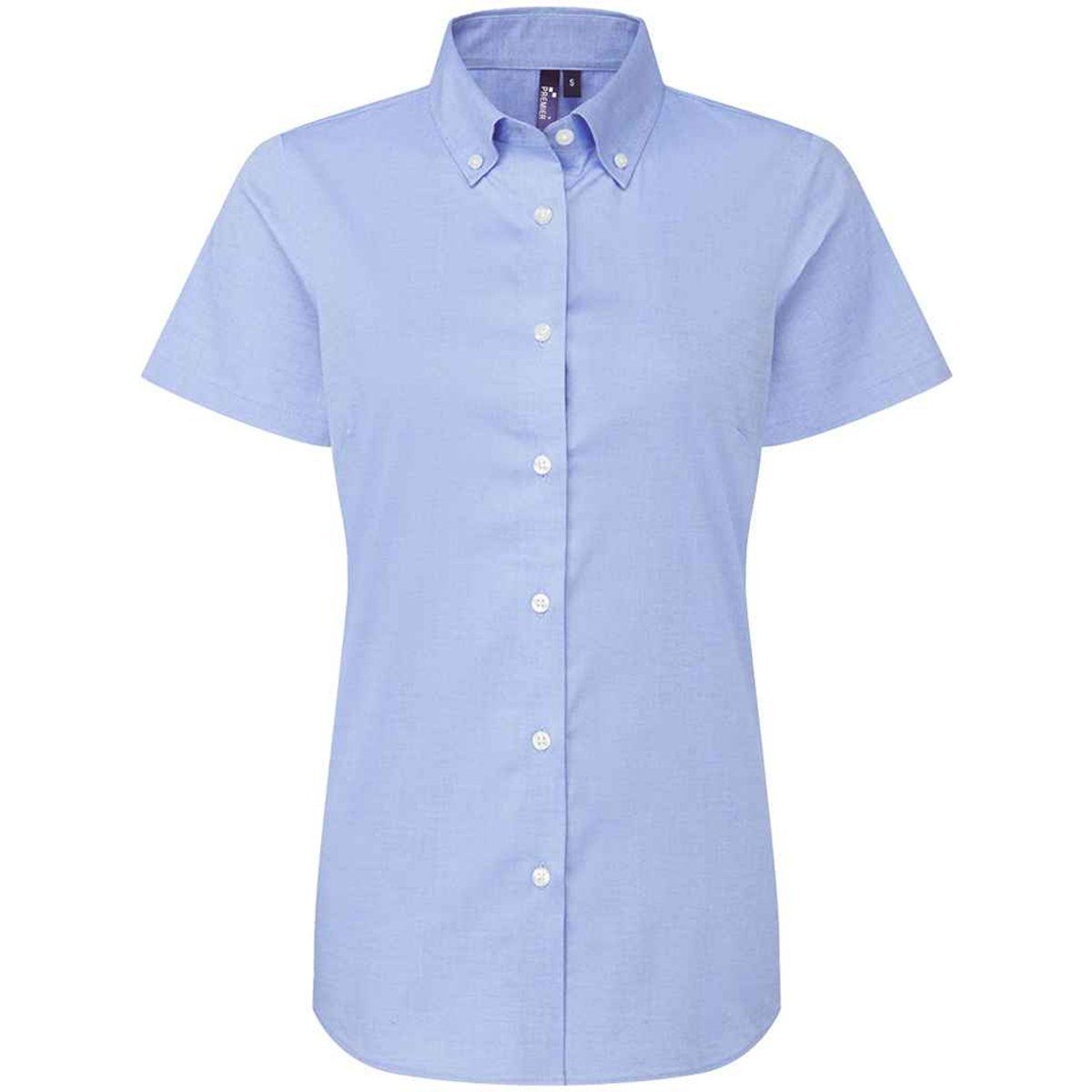 Kurzärmeliges Button-Down Oxford-Hemd