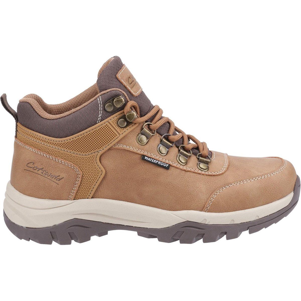 Wasserdichte Wanderstiefel mit Schnürung
