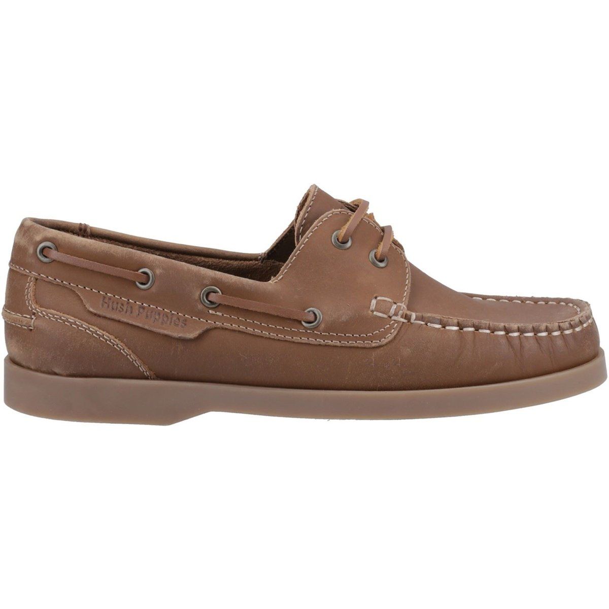 Klassische Leder-Bootsschuhe