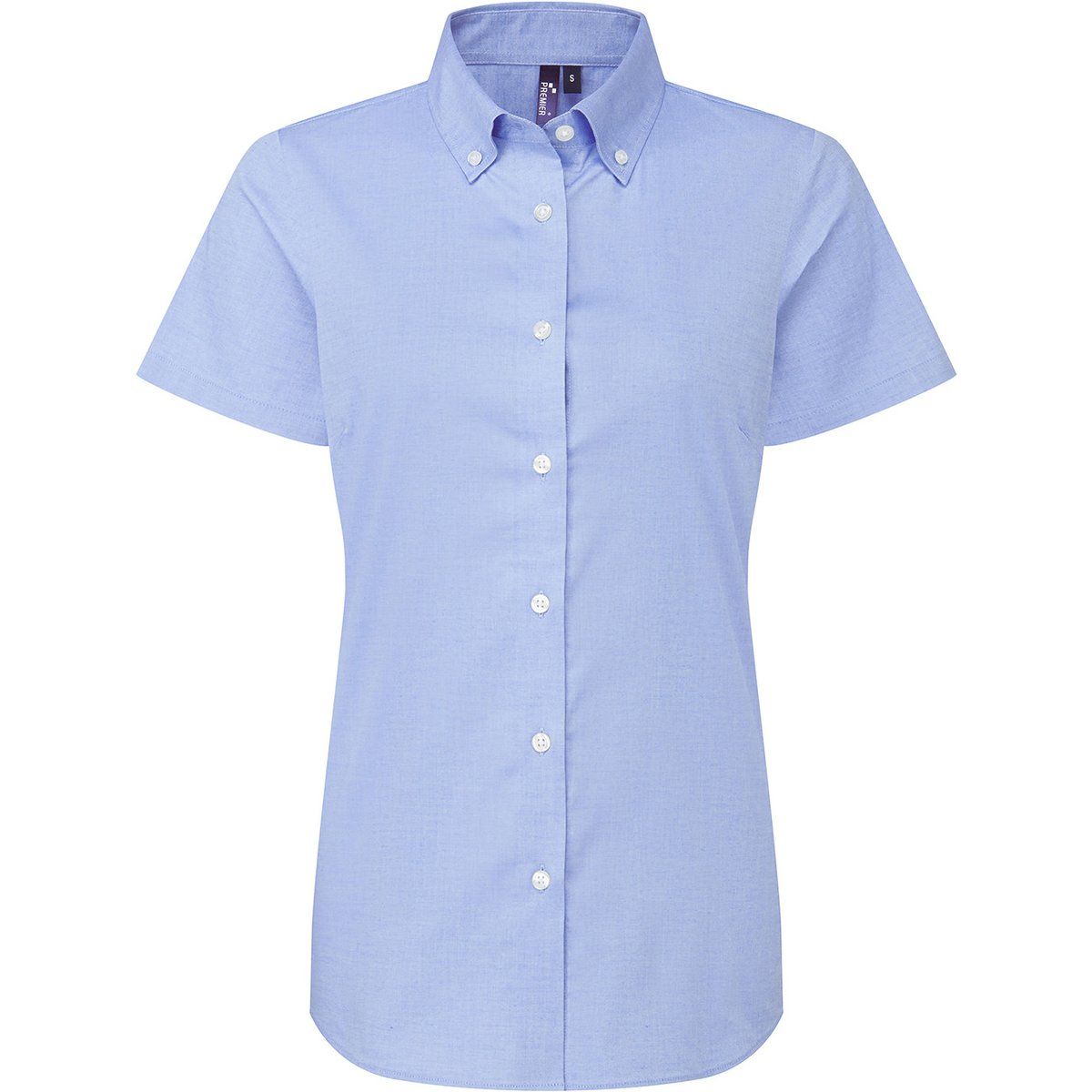 Kurzärmliges Button-Down Oxford-Hemd