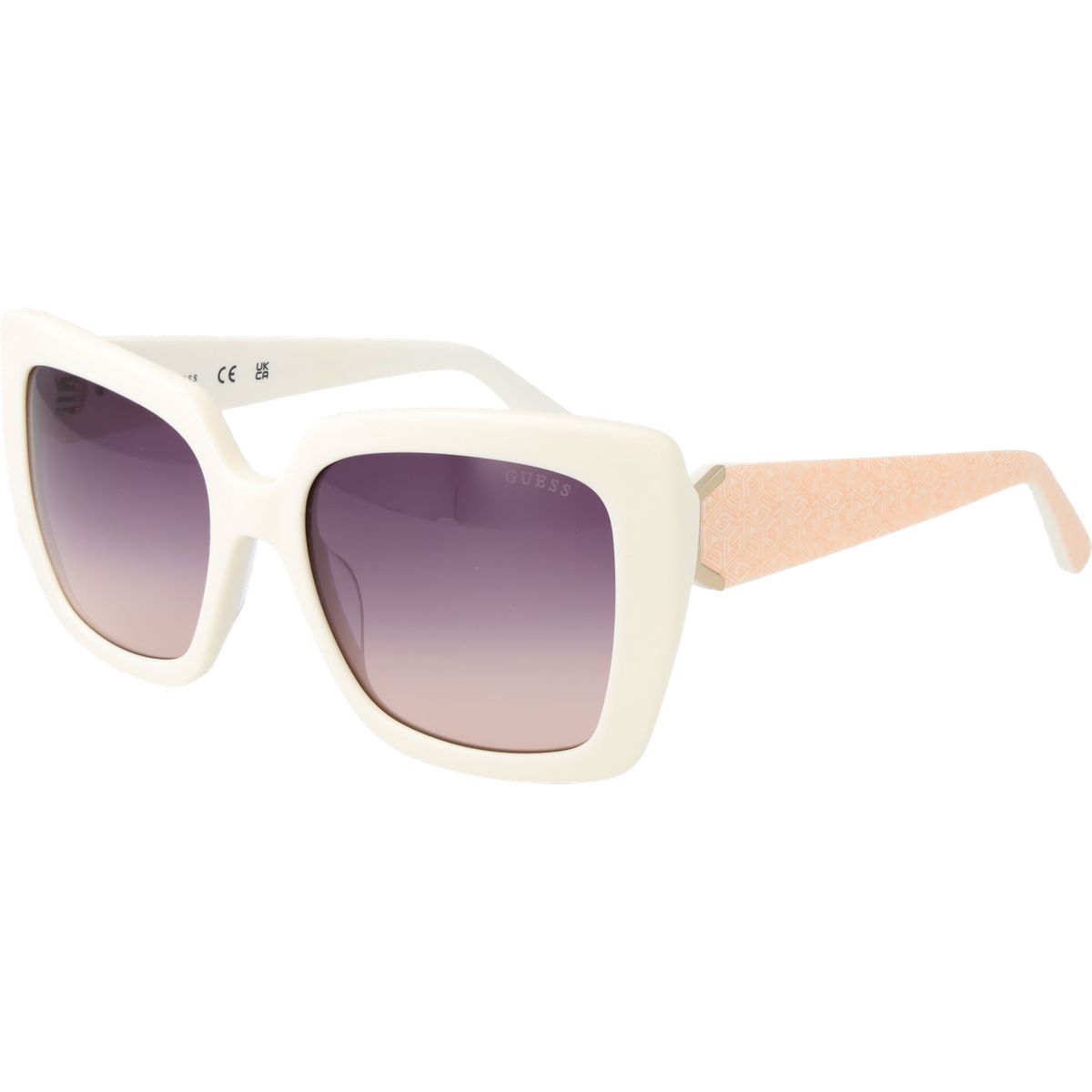 Markante quadratische Sonnenbrille mit Verlaufsgläsern