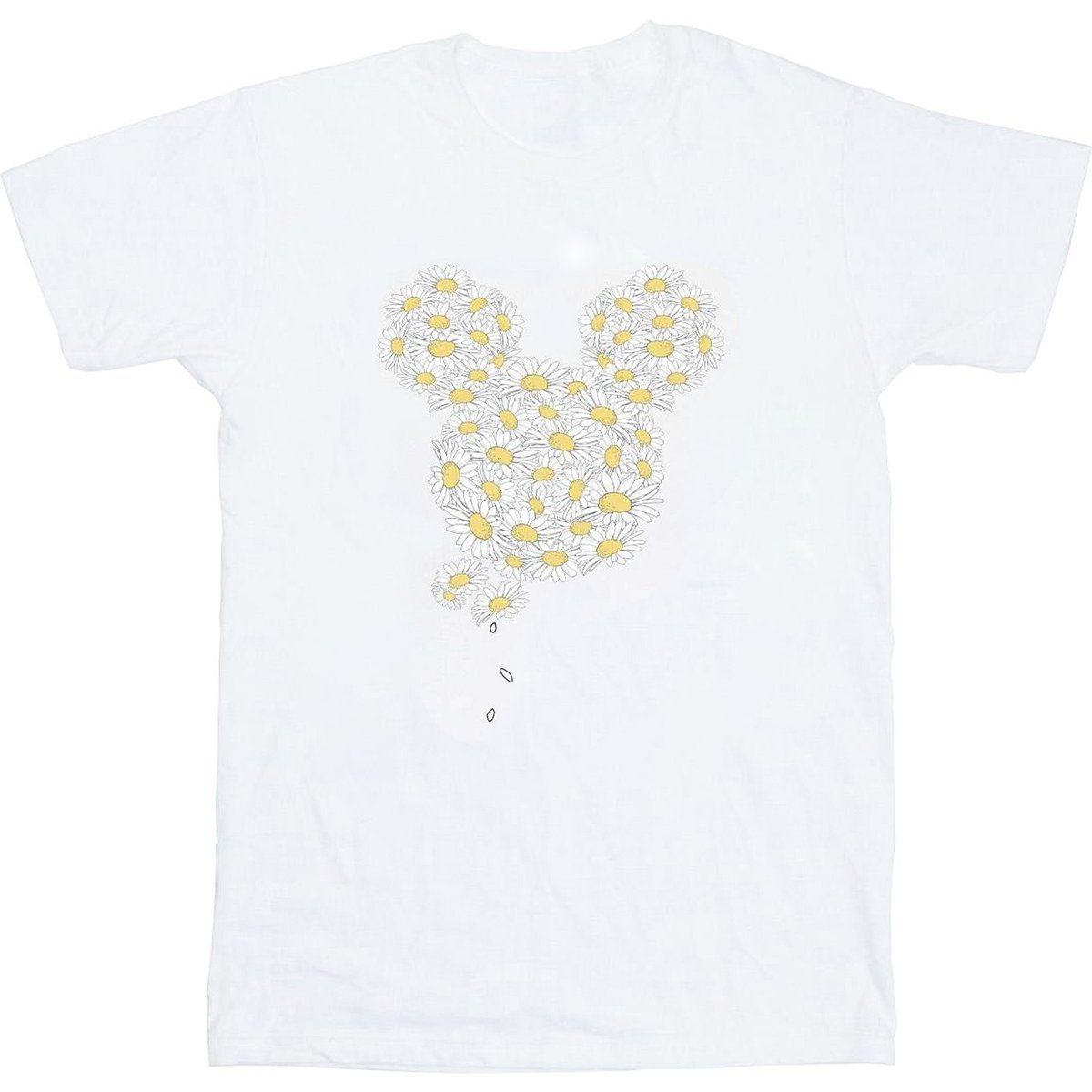 T-Shirt mit Gänseblümchen-Mickey-Print