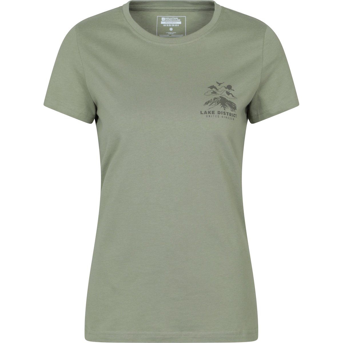 Lake District Grafik-T-Shirt aus Baumwolle