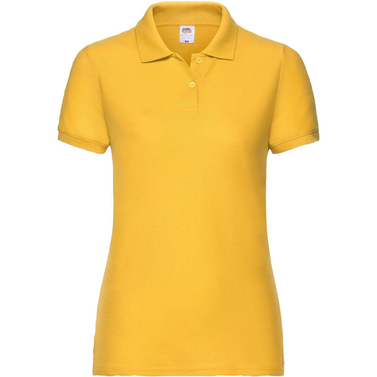 Klassisches tailliertes Piqué-Poloshirt