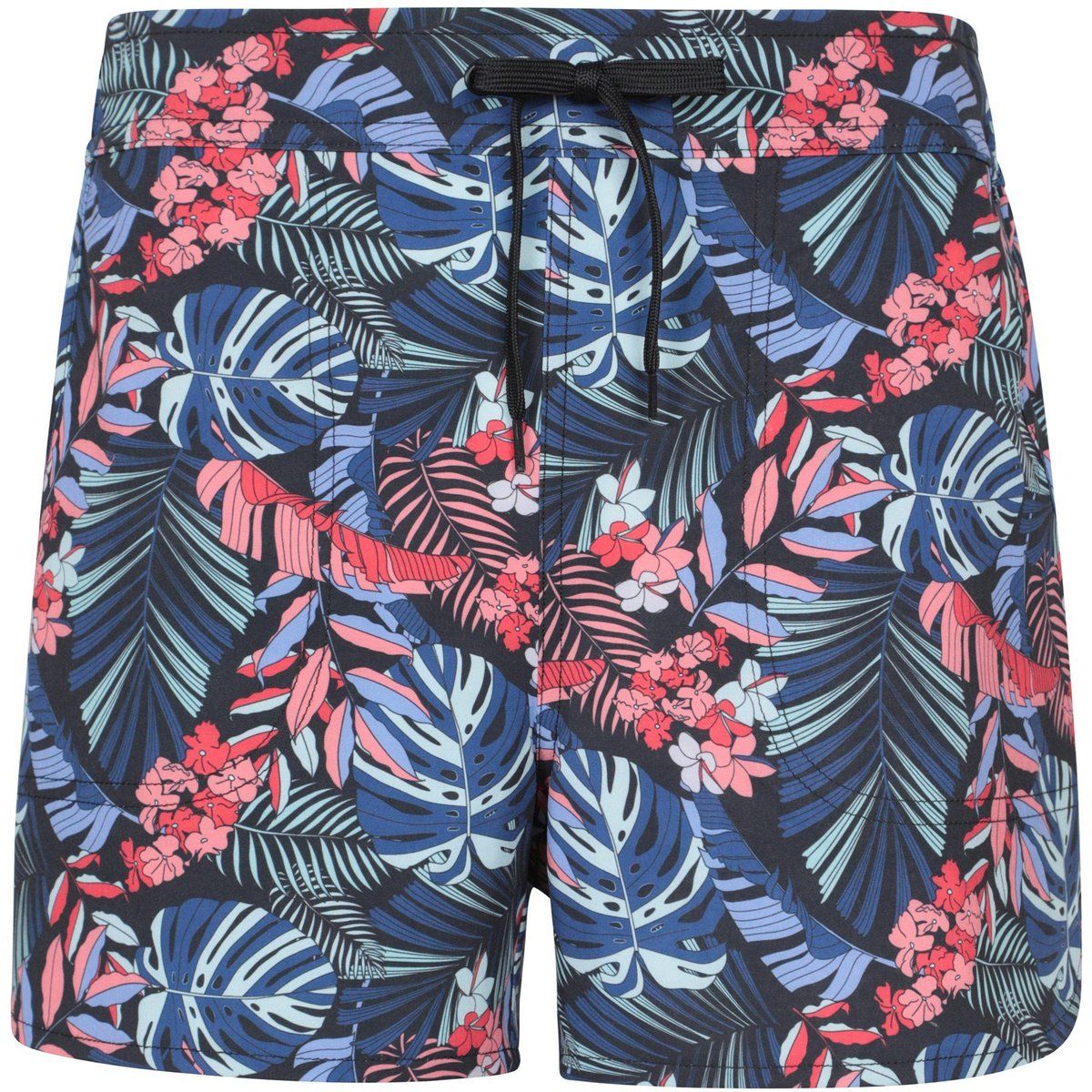 Boardshorts mit tropischem Blumenmuster