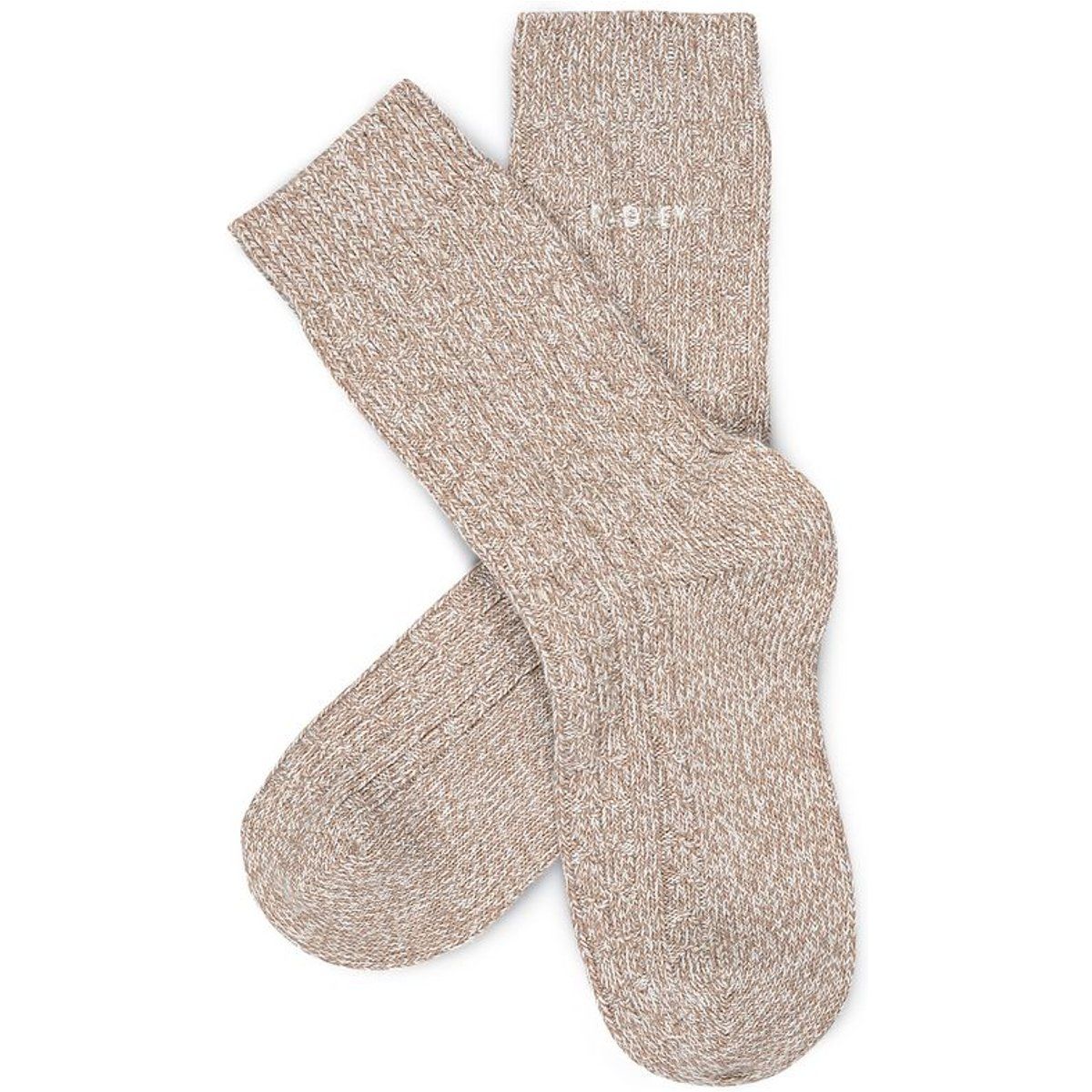 Texturierte Grobstrick-Stiefelsocken