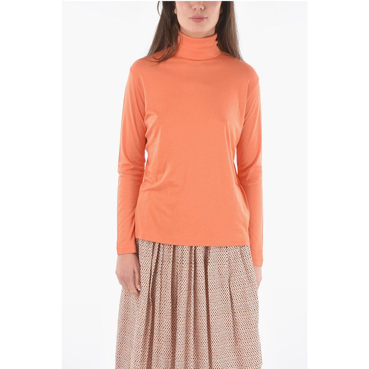 Leichter Feinstrick-Rollkragenpullover