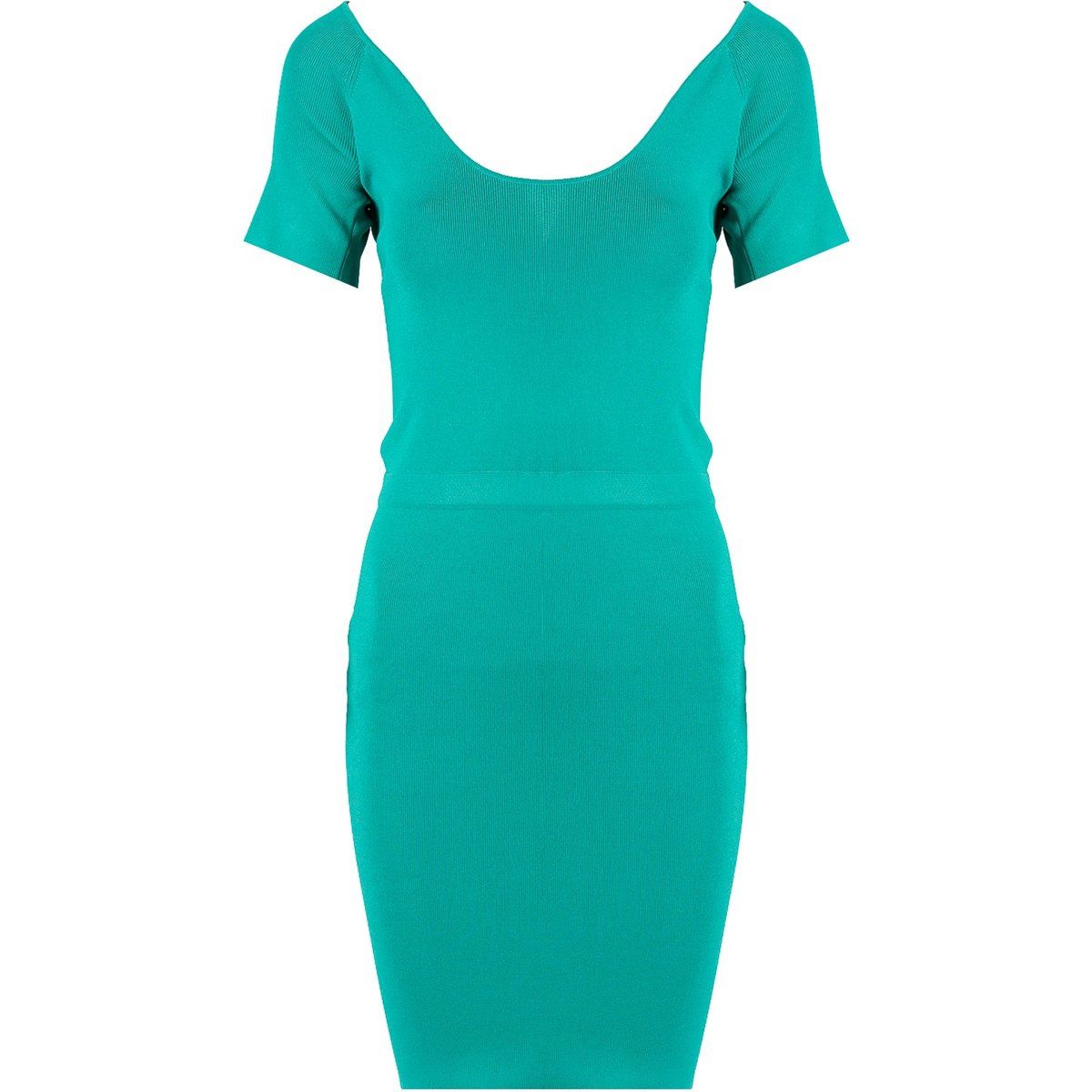 Figurbetontes Mini-Strickkleid