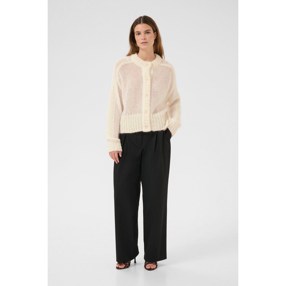 Leichter Cardigan aus Mohair-Mischung