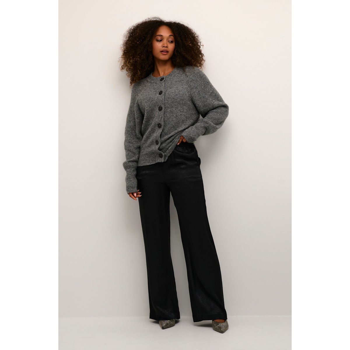 Weicher Cardigan aus Alpaka-Mix